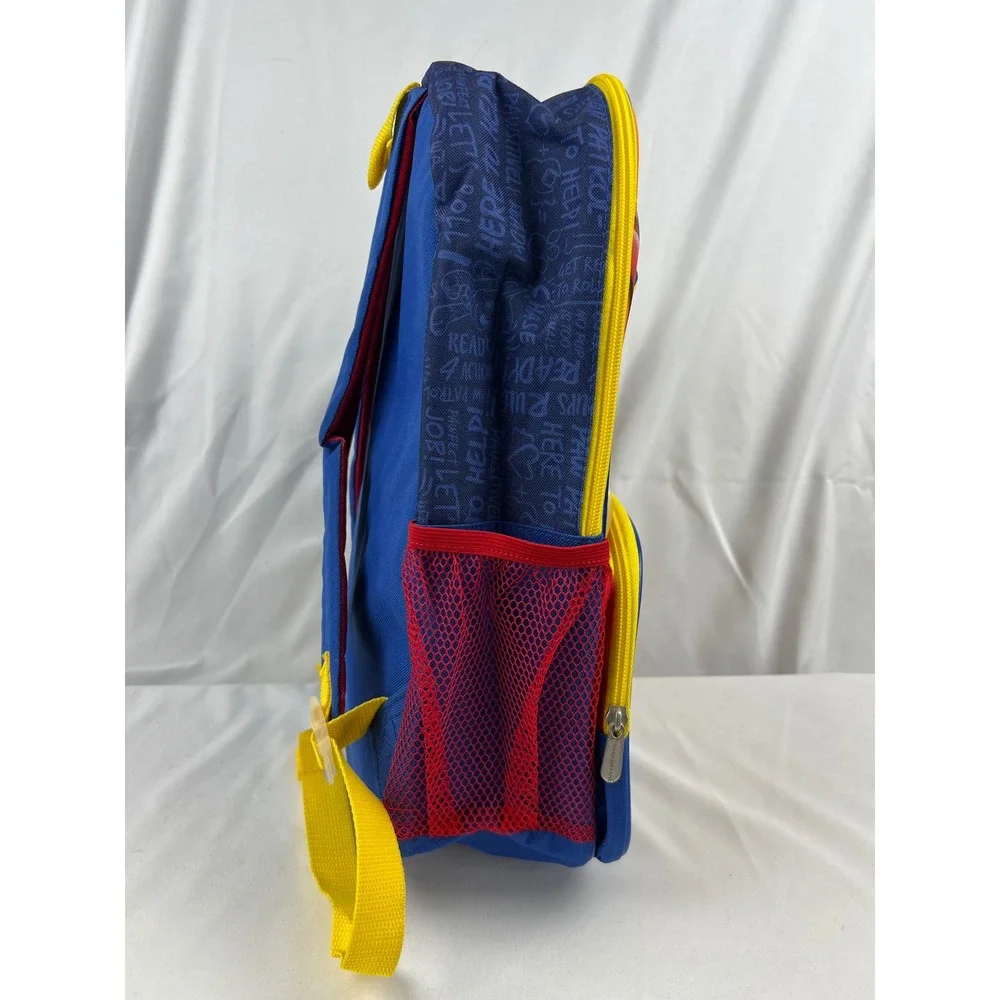 Paw Patrol Backpack Kids One Size Bioworld Blue Orange Marshall Chase Excellent